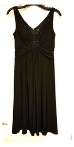 BLACK EVENING DRESS